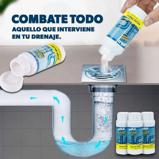 3x1 ¡Mega Promo! Súper Destapador de Cañerías Wild Tornado™ - Destapa absolutamente TODO