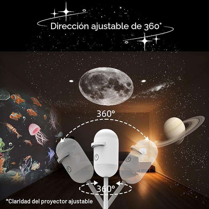 NebulaBeam - Transforma tu pieza en un cielo estrellado