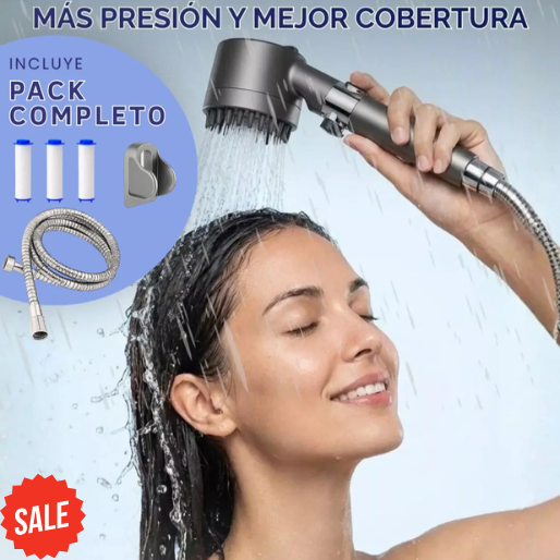 Cabezal Ducha Alta Presion Masajeadora
