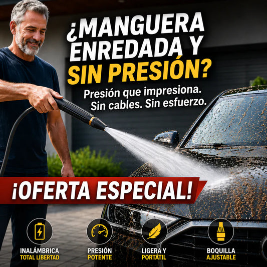 HydroJet® - Boquilla Hidrolavadora Portátil